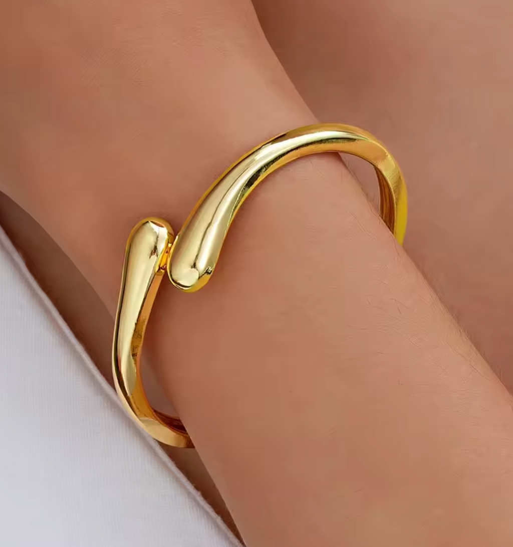 Gold Bangle Bracelet for Women & Teens