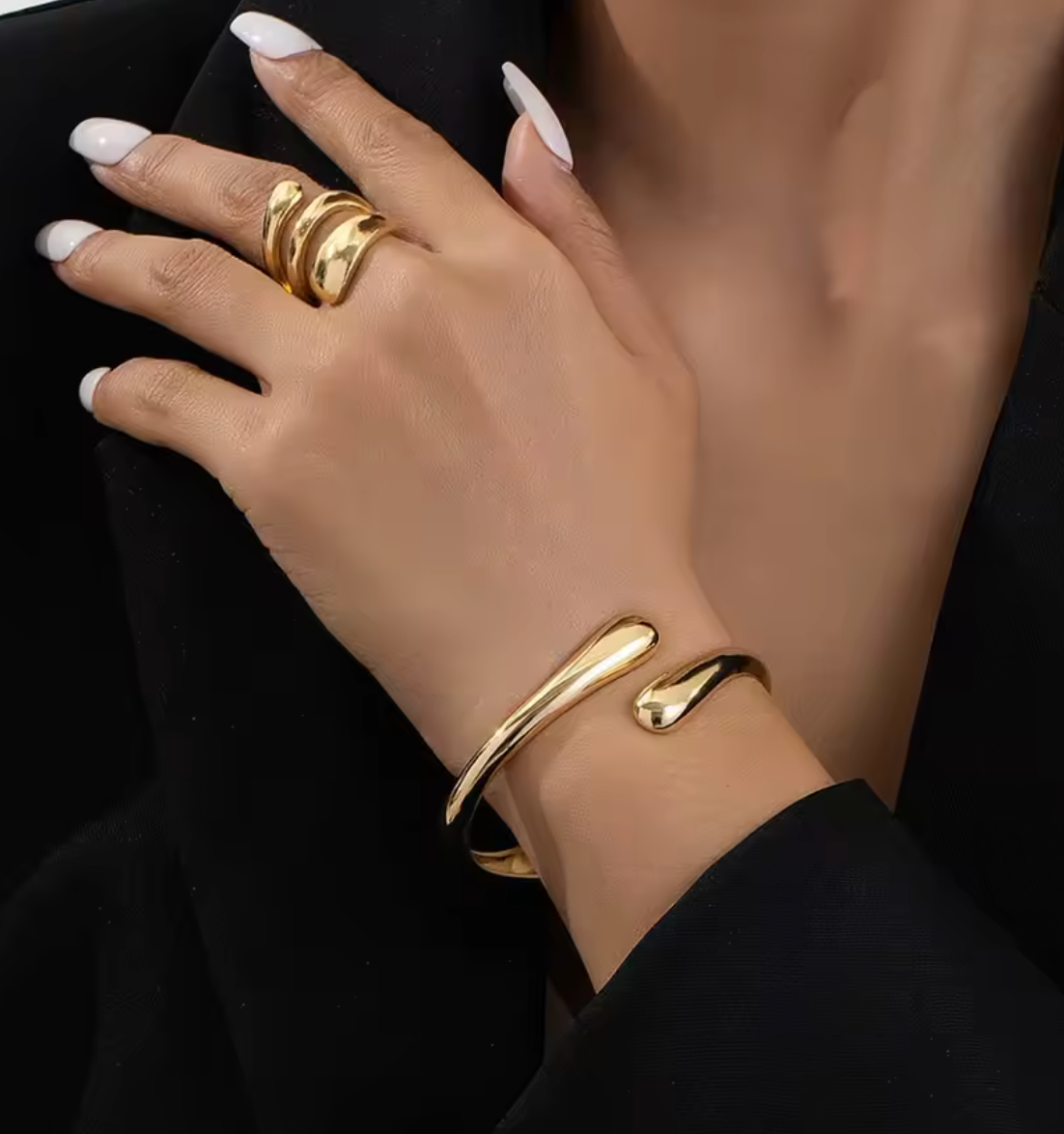 Gold Bangle Bracelet for Women & Teens