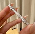 Single Zircon Luxury Bangle Bracelet for Women