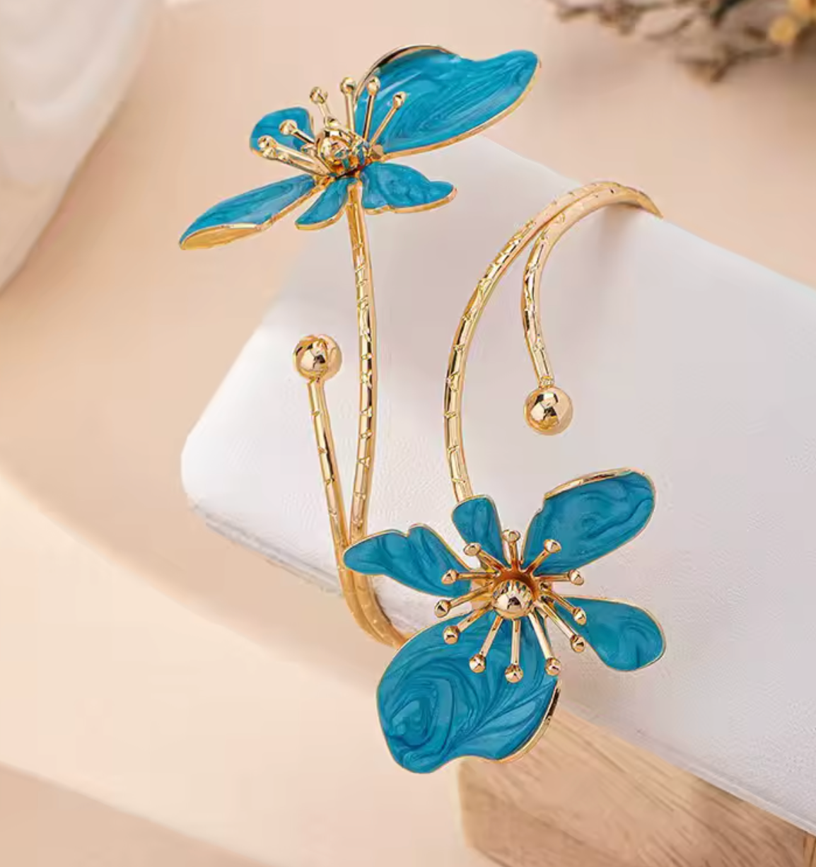 French Super Fairy Petals Adjustable Bracelet