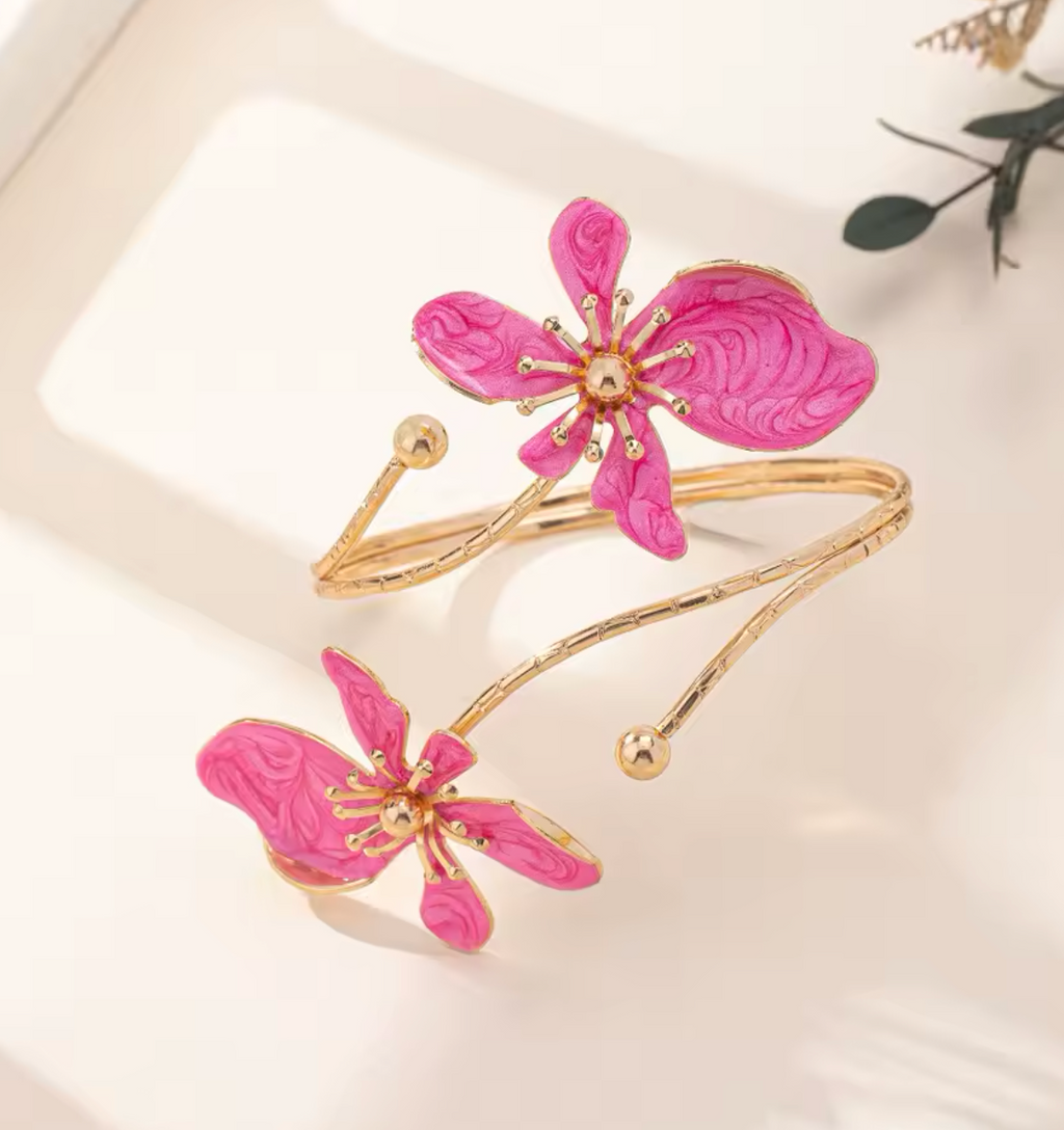 French Super Fairy Petals Adjustable Bracelet