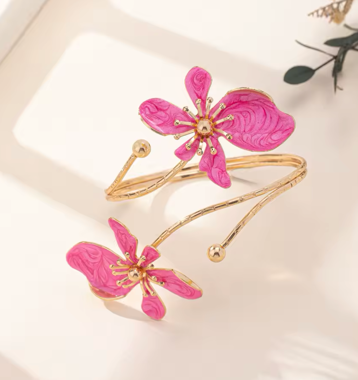 French Super Fairy Petals Adjustable Bracelet