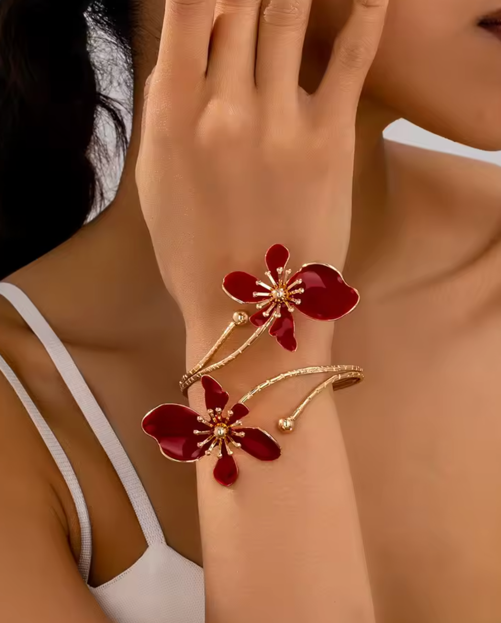 French Super Fairy Petals Adjustable Bracelet