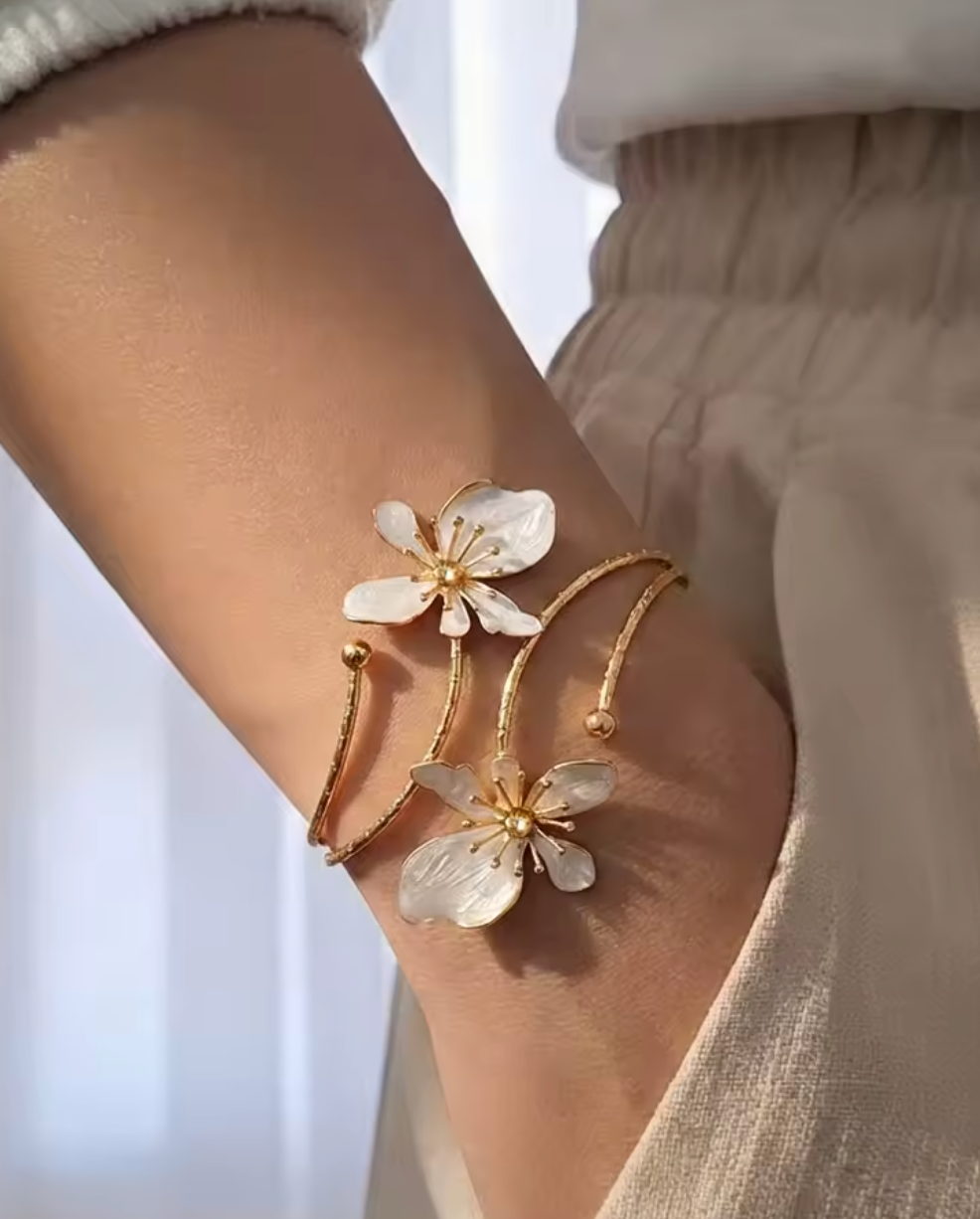 French Super Fairy Petals Adjustable Bracelet