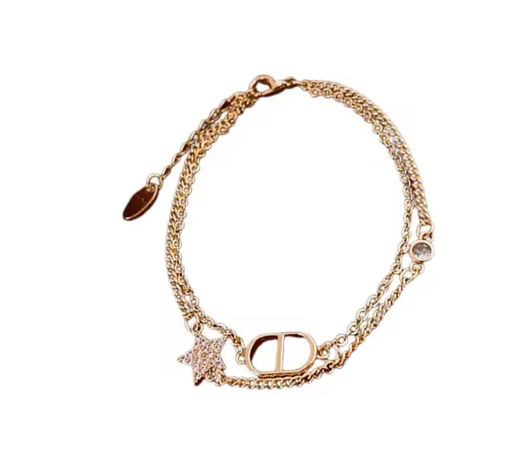 Elegant Dual-Layer Zircon Bracelet for Women