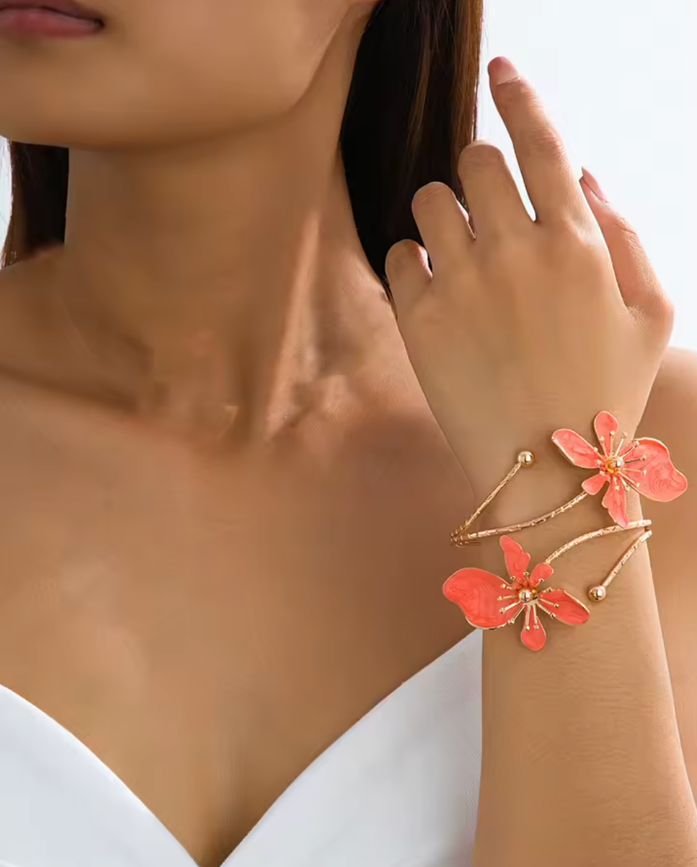 French Super Fairy Petals Adjustable Bracelet